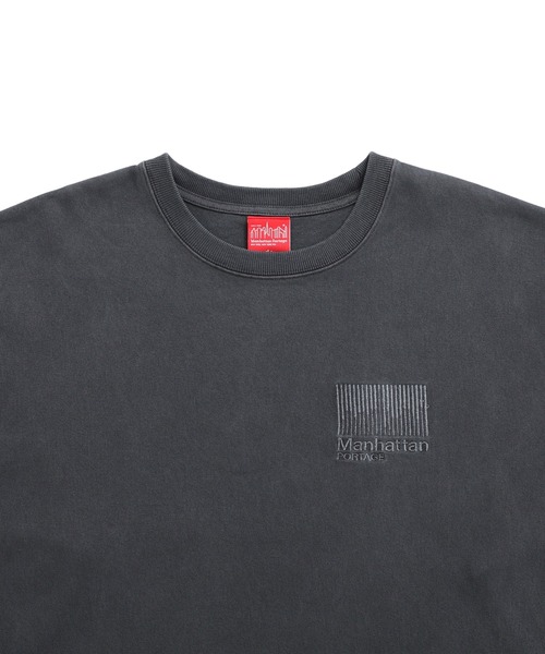 Manhattan Portage(マンハッタンポーテージ)の「PIGMENT L/S TEE(Tシャツ/カットソー・メンズ・Brick/アイボリー/チャコール・SMALL/LARGE/X-LARGE/MEDIUM)」の5枚目の写真