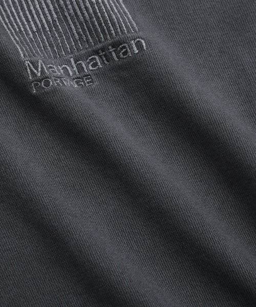 Manhattan Portage(マンハッタンポーテージ)の「PIGMENT L/S TEE(Tシャツ/カットソー・メンズ・Brick/アイボリー/チャコール・SMALL/LARGE/X-LARGE/MEDIUM)」の9枚目の写真