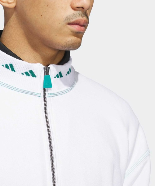 adidas(アディダス)の「EQT クオータージップ【adidas Golf/アディダスゴルフ】(スウェット・メンズ・ホワイト・XX-LARGE/XX-SMALL/LARGE/MEDIUM/SMALL/X-LARGE/X-SMALL)」の3枚目の写真