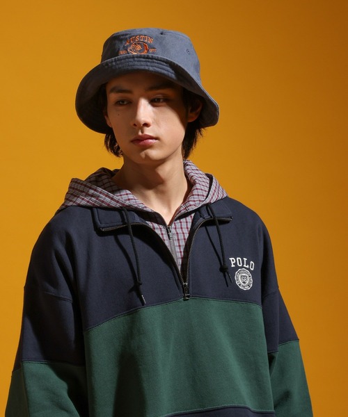 POLO British Country Spirit】コラボハーフジッププルオーバー 