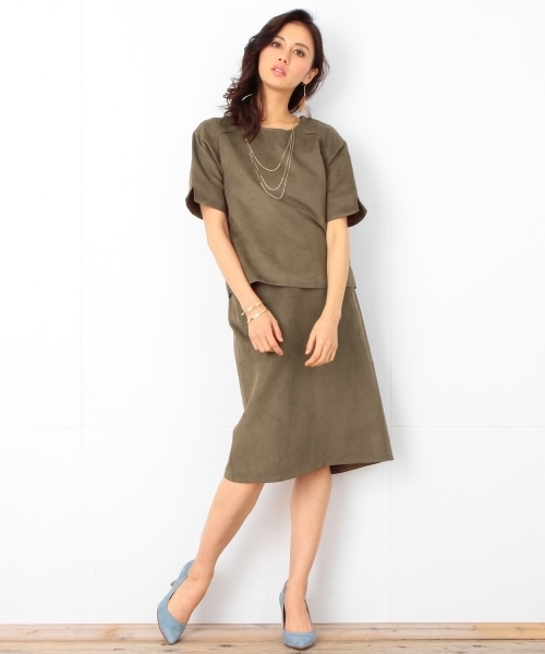 B:MING by BEAMS（ビーミングバイビームス）の「ビーミング by ビームス / フェイクスエードプルオーバー（シャツ/ブラウス・レディース・ベージュ/ブラウン・MEDIUM/SMALL）」の18枚目の写真