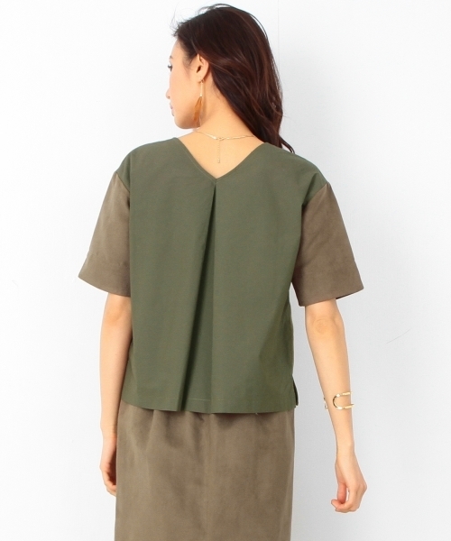 B:MING by BEAMS（ビーミングバイビームス）の「ビーミング by ビームス / フェイクスエードプルオーバー（シャツ/ブラウス・レディース・ベージュ/ブラウン・MEDIUM/SMALL）」の11枚目の写真