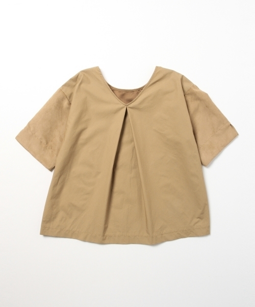 B:MING by BEAMS（ビーミングバイビームス）の「ビーミング by ビームス / フェイクスエードプルオーバー（シャツ/ブラウス・レディース・ベージュ/ブラウン・MEDIUM/SMALL）」の13枚目の写真