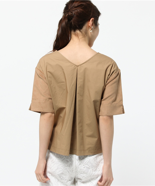 B:MING by BEAMS（ビーミングバイビームス）の「ビーミング by ビームス / フェイクスエードプルオーバー（シャツ/ブラウス・レディース・ベージュ/ブラウン・MEDIUM/SMALL）」の7枚目の写真