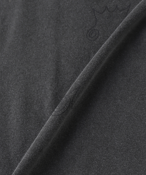 Wave of Sand(ウェーブオブサンド)の「Wave of Sand / ウェーブ オブ サンド × NICOLA L/S T-SHIRT(Tシャツ/カットソー・メンズ・ネイビー/ブラック系その他・MEDIUM/SMALL)」の5枚目の写真