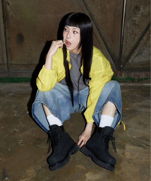 NIGHTWORKDEPT（ナイトワークデプト）の「Tech Track Jacket_Yellow（ナイロンジャケット・レディース・その他・MEDIUM/SMALL）」の3枚目の写真