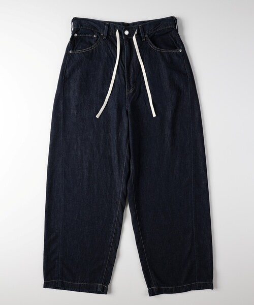 EDWIN（エドウィン）の「EDWIN 「SUNDAY JEANS」 バレルワイドデニムパンツ（吸湿／速乾）（その他パンツ・メンズ・ネイビー・02/03/04/05）」の3枚目の写真