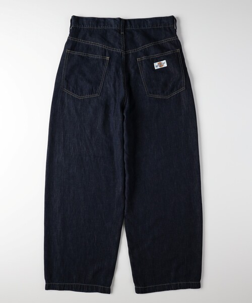 EDWIN（エドウィン）の「EDWIN 「SUNDAY JEANS」 バレルワイドデニムパンツ（吸湿／速乾）（その他パンツ・メンズ・ネイビー・02/03/04/05）」の4枚目の写真