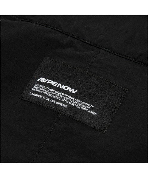 AAPE BY A BATHING APE(エーエイプバイアベイシングエイプ)の「AAPE NOW LIGHT WEIGHT JACKET(ナイロンジャケット・メンズ・ブラック/アイボリー/ピンク系その他・X-LARGE/MEDIUM/SMALL/LARGE)」の11枚目の写真