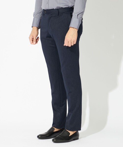 EPOCA UOMO(エポカウォモ)の「【セットアップ対応】ウッドジャカードジャージーパンツ(その他パンツ・メンズ・ブラック/ダークネイビー・48/46)」の7枚目の写真