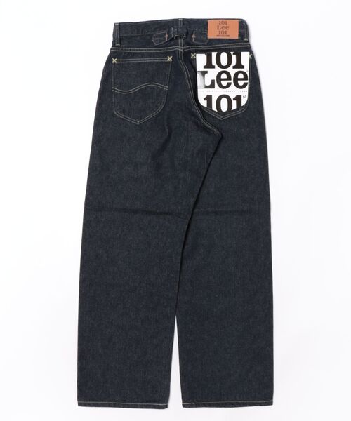 Lee(リー)の「【101 101周年記念特別モデル】ANNIVERSARY 101 WIDE STRAIGHT SELVEDGE セットアップ可(デニムパンツ・レディース・インディゴブルー・MEDIUM/X-SMALL)」の2枚目の写真