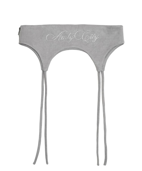 Amly City（アンリーシティ）の「ガーター風バルーンミニパンツ（その他パンツ・レディース・ブラック/ホワイト/ブラック×ホワイト・FREE）」の14枚目の写真