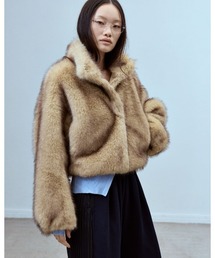 THINGS THAT MATTER（シングス ザット マター）の「【先行予約】IMITATION FOX FUR JACKET   イミテーションフォックスファージャケット（ダウンジャケット/コート）」