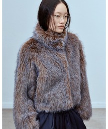 THINGS THAT MATTER（シングス ザット マター）の「【先行予約】IMITATION FOX FUR JACKET   イミテーションフォックスファージャケット（ダウンジャケット/コート）」