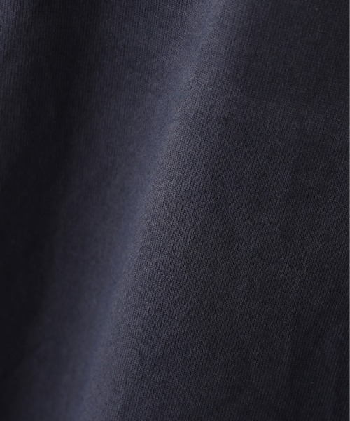 MHL.（エムエイチエル）の「MATTE COTTON JERSEY（Tシャツ/カットソー・レディース・ボルドー/オフホワイト/グレー・2）」の7枚目の写真