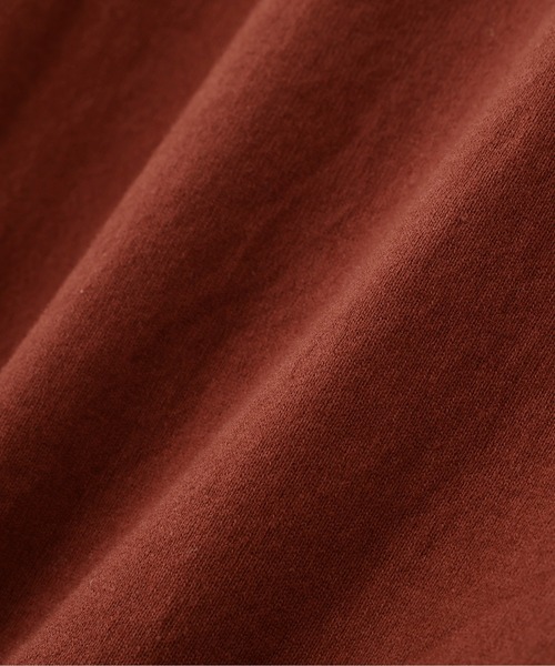 MHL.（エムエイチエル）の「MATTE COTTON JERSEY（Tシャツ/カットソー・レディース・ボルドー/オフホワイト/グレー・2）」の12枚目の写真