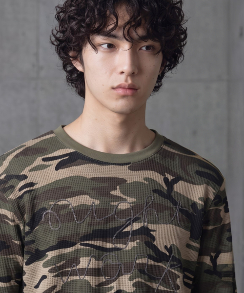 NIGHTWORKDEPT(ナイトワークデプト)の「NIGHTWORK ID WAFFLE LONG SLEEVE(Tシャツ/カットソー・メンズ・その他・FREE)」の5枚目の写真