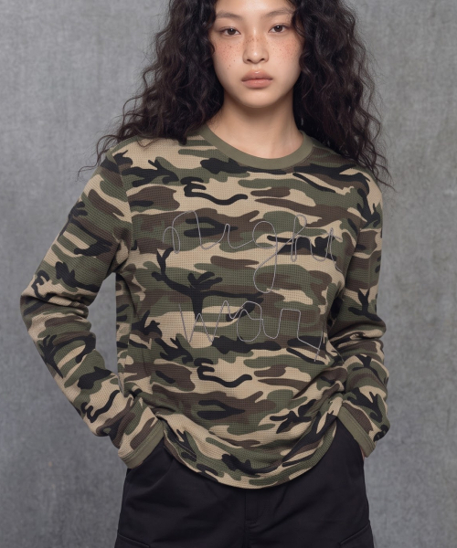 NIGHTWORKDEPT(ナイトワークデプト)の「NIGHTWORK ID WAFFLE LONG SLEEVE(Tシャツ/カットソー・メンズ・その他・FREE)」の6枚目の写真