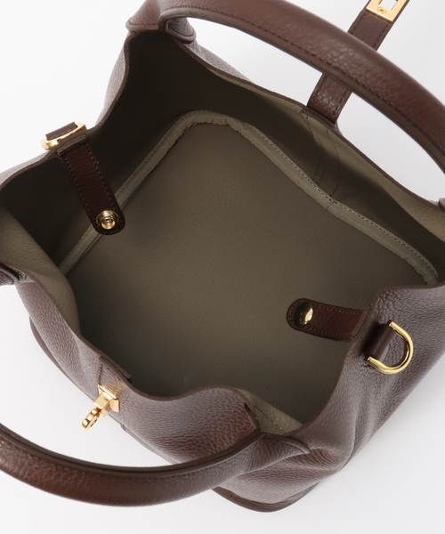 Spick & Span(スピックアンドスパン)の「VIOLAd’ORO / ヴィオラドーロ TREROボックストート(ハンドバッグ・レディース・ブラック/ブラウン・FREE)」の14枚目の写真