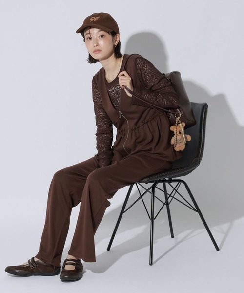 LAKOLE（ラコレ）の「＜接触冷感＞トロミダンボールベスト / 1056015（ベスト・レディース・ブラック/サンドグレー/ブラウン・FREE）」の19枚目の写真
