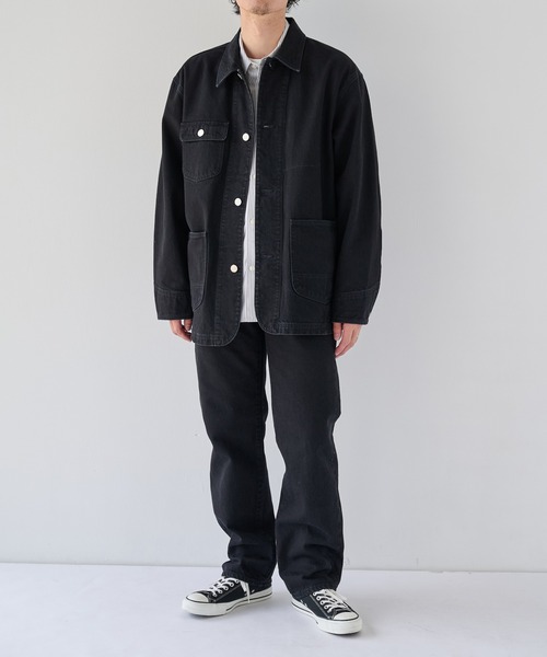 PUBLIC TOKYO（パブリックトウキョウ）の「【26秋新作】PUBLIC DENIM STRAIGHT（デニムパンツ・メンズ・ブルー/ブラック/ダークインディゴブルー・1/2/3）」の14枚目の写真