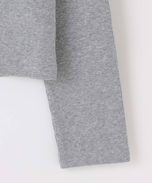LOWRYS FARM（ローリーズファーム）の「スクエアカップツキＬＳ　1067150（Tシャツ/カットソー・レディース・グレー/ホワイト/ブラック・FREE）」の13枚目の写真