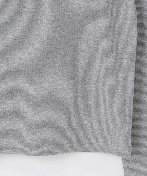 LOWRYS FARM（ローリーズファーム）の「スクエアカップツキＬＳ　1067150（Tシャツ/カットソー・レディース・グレー/ホワイト/ブラック・FREE）」の14枚目の写真