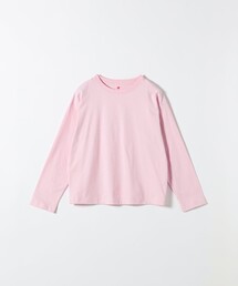 Hanes:〈洗濯機可能〉BEEFY-T クルーネック ロングスリーブ TEE