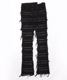 【mnml/ミニマル】X597 PANELED SKINNY STACKED DENIM