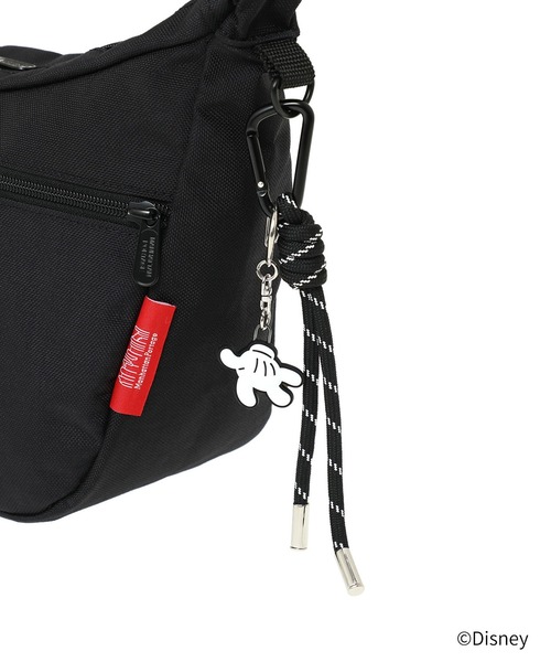 Manhattan Portage（マンハッタンポーテージ）の「DUET SHOULDER BAG / MICKEY / 26（ショルダーバッグ・レディース・ブラック・SMALL）」の10枚目の写真