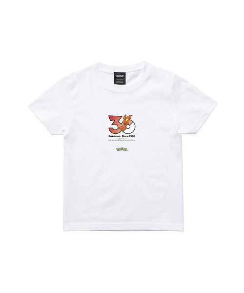 ZOZOSPOT(ゾゾスポット)の「Pokemon 30th Anniversary 1025 T-shirt 「マグマッグ」(Tシャツ/カットソー・レディース・ホワイト・SMALL/MEDIUM/LARGE/X-LARGE/XX-LARGE/XXX-LARGE/100cm/110cm/120cm/130cm/140cm/150cm/160cm)」の2枚目の写真