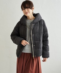 フェイクスエードダウンミックスジャケット