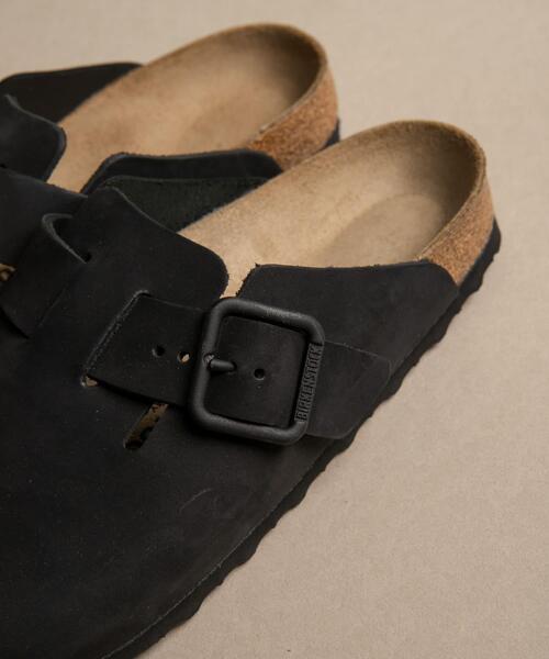 BIRKENSTOCK(ビルケンシュトック)の「BIRKENSTOCK Exclusive Boston(Narrow)(サンダル・メンズ・ブラック・40/41/42/43/44/39)」の6枚目の写真