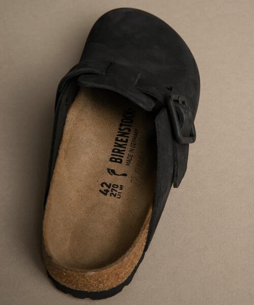 BIRKENSTOCK(ビルケンシュトック)の「BIRKENSTOCK Exclusive Boston(Narrow)(サンダル・メンズ・ブラック・40/41/42/43/44/39)」の8枚目の写真