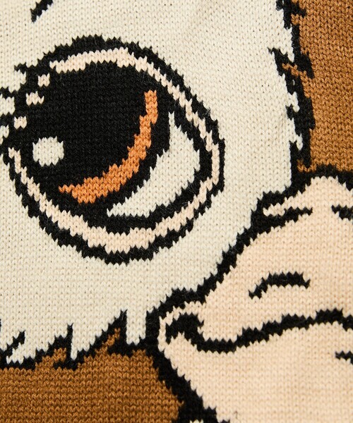 FREAK'S STORE(フリークスストア)の「限定展開 GREMLINES KNIT / グレムリン クルーネック ニット(ニット/セーター・メンズ・オフホワイト/ブラック・LARGE/MEDIUM/X-LARGE)」の7枚目の写真