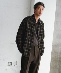 Wool Plaid Western Shirt