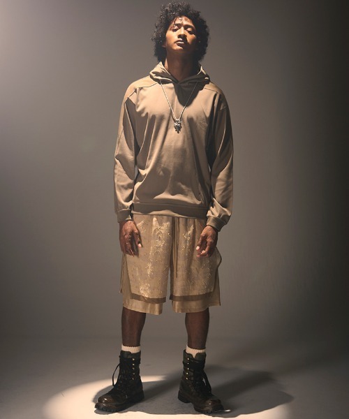 NAPE_(ネイプ)の「mp15512-GUAYABERA - HPT ハーフパンツ(NPS-307)(その他パンツ・メンズ・ベージュ/ブラック・4/3/2/1)」の17枚目の写真