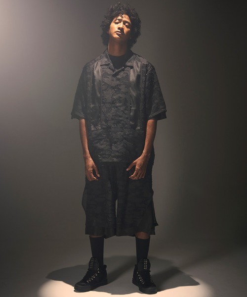 NAPE_(ネイプ)の「mp15512-GUAYABERA - HPT ハーフパンツ(NPS-307)(その他パンツ・メンズ・ベージュ/ブラック・4/3/2/1)」の22枚目の写真