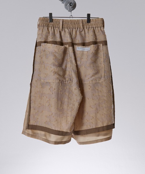 NAPE_(ネイプ)の「mp15512-GUAYABERA - HPT ハーフパンツ(NPS-307)(その他パンツ・メンズ・ベージュ/ブラック・4/3/2/1)」の5枚目の写真