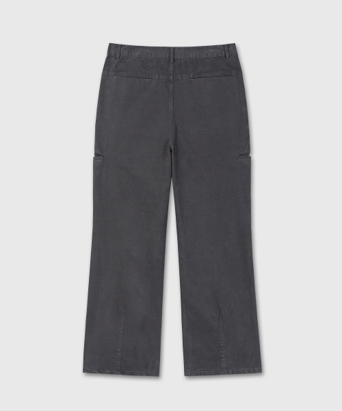 DIVEIN（ダイブイン）の「[DIVEIN X PINOKI] ウォッシュドレギュラーコットンパンツ（チャコール）（その他パンツ・メンズ・その他・0/1/2）」の3枚目の写真