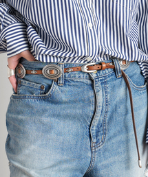 PUNTOVITA/プントヴィータ】CONCHO SUEDE BELT（ベルト）｜Puntovita