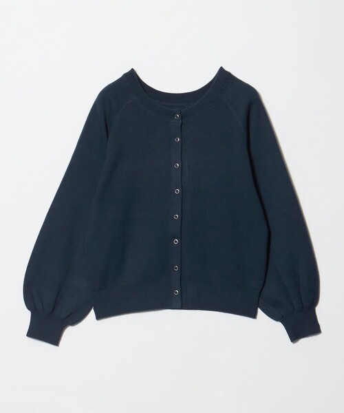 A DAY IN THE LIFE UNITED ARROWS(アデイインザライフユナイテッドアローズ)の「スウェットライク 2WAY カーディガン ‐ウォッシャブル‐<A DAY IN THE LIFE>(ニット/セーター・レディース・ダークブラウン/グレー系/レッド/ネイビー/その他2・FREE)」の3枚目の写真
