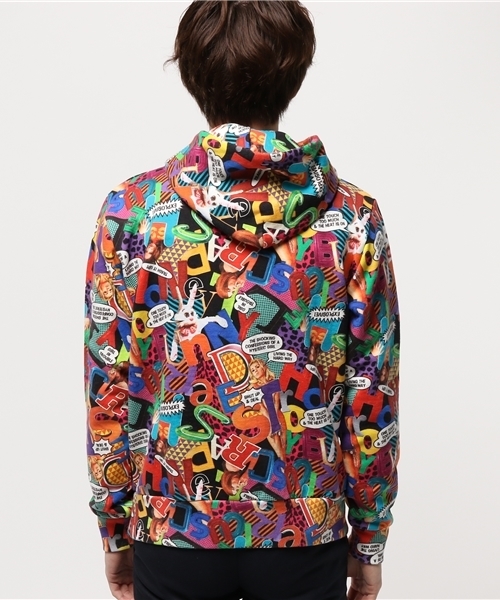 HYSTERIC GLAMOUR(ヒステリックグラマー)の「BUNNY ANGELS総柄 PK(パーカー・メンズ・その他2・SMALL/LARGE/MEDIUM)」の3枚目の写真