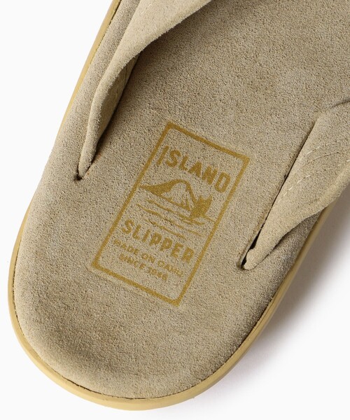 SHIPS（シップス）の「ISLAND SLIPPER(アイランド・スリッパ): SHIPS別注 クロスストラップ/サンダル [Begin 5月号掲載]■（サンダル・メンズ・ブラック/カーキ/オリーブ・10/9/7/8）」の4枚目の写真
