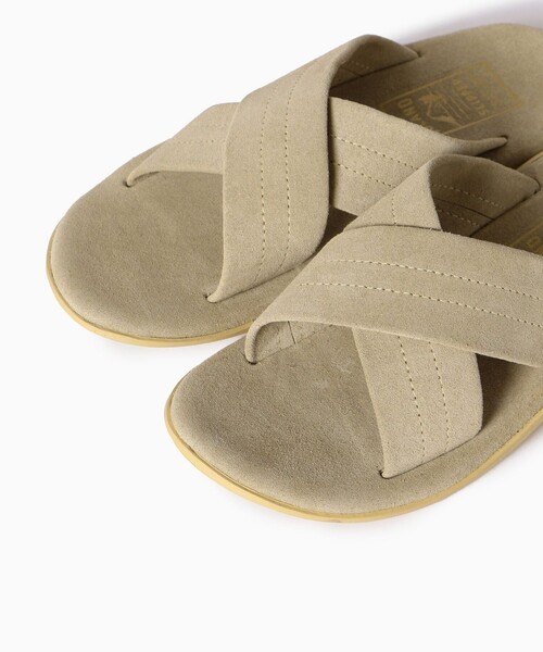 ISLAND SLIPPER（アイランドスリッパ）の「ISLAND SLIPPER: SHIPS(シップス) 別注 クロスストラップ サンダル（サンダル・メンズ・ブラック/カーキ/オリーブ/ダークグレー/オレンジ/ベージュ/ネイビー/チャコールグレー・7/9/10/8）」の19枚目の写真