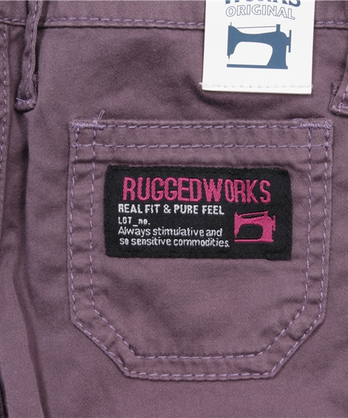 RUGGEDWORKS（ラゲッドワークス）の「無地カプリパンツ（その他パンツ・キッズ・ピンク/パープル/マスタード/ブルー・90cm/100cm/110cm/80ｃｍ/130cm/140cm/120cm）」の12枚目の写真