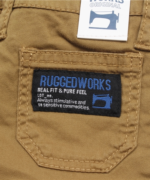 RUGGEDWORKS（ラゲッドワークス）の「無地カプリパンツ（その他パンツ・キッズ・ピンク/パープル/マスタード/ブルー・90cm/100cm/110cm/80ｃｍ/130cm/140cm/120cm）」の15枚目の写真