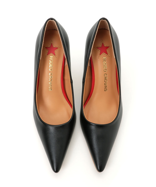 RODEO CROWNS WIDE BOWL（ロデオクラウンズワイドボウル）の「STAR パンプス（パンプス・レディース・ベージュ/ブラック/ピンク/イエロー/シルバー・LARGE/SMALL/LL/MEDIUM）」の9枚目の写真