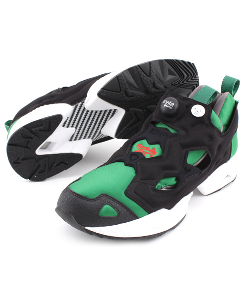 時しらず（トキシラズ）の「RBK*TSZ SP PUMPFURY（スニーカー・メンズ・ブラック/コバルトブルー・23.0cm/24.0cm/25.0cm/26.0cm/27.0cm/28.0cm/29.0cm/30.0cm）」の3枚目の写真