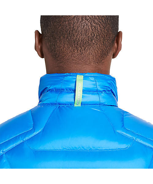 Polo sportダウンベスト ホワイト/ブラック 750 POLO RALPH LAUREN（ポロ ラルフ ローレン）の「Polo Sport パッカブル